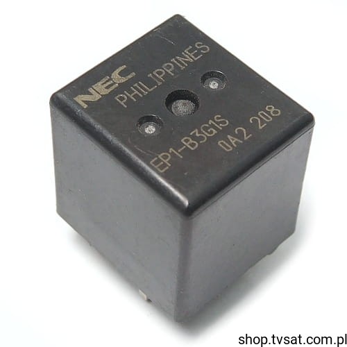 Relè EP1-B3G1S 12V DC 25A Con Bobina Da 225 Ohm, Per Montaggio THT, Componente Elettronico