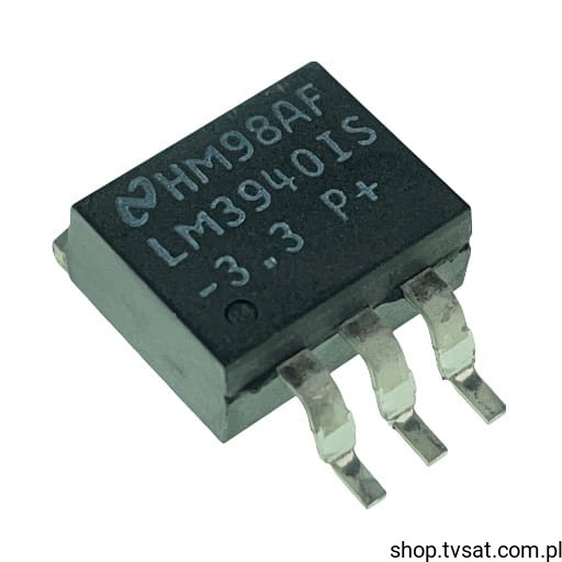 [4pcs] LM3940IS-3.3 LDO Reg. 5-V to 3.3-V Conversion SMD-D2PAK NSC ...