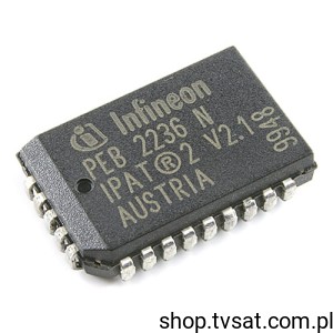 [20pcs] PEB2236N-V2.1 PCM Transceiver SMD-PLCC28 SIEMENS USED
