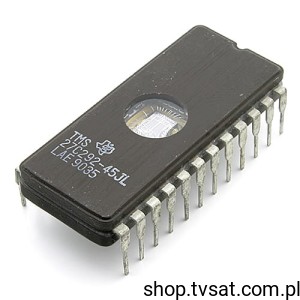 [10szt] TMS27C292-45JL 16KB UVPROM 45ns DIP24CW TI  USED