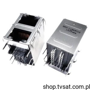 [2pcs] RM3-118A9V1Q RJ45 Multiport 2x1 Base-T 10-1000 THT UDE