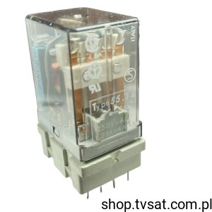 [1pc] 55.34.9.060 Relay 60VDC 5A Coil 4000 Ohm THT FINDER
