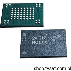 [1szt] MT29F2G16ABBEAH4-IT-E Flash 2GB SMD-FBGA63 MICRON