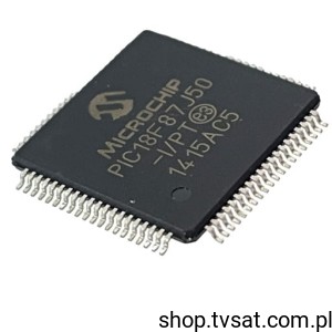 [1szt] PIC18F87J50-I-PT MCU 8-bit 128KB Flash SMD-TQFP80 MICROCHIP