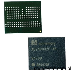 [2szt] AD240032C-AB 4Gb, Org x 32, DRAM SMD-BGA134 APMEMORY