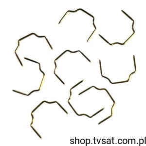 [50szt] 999-11-113-10 Jumper Plug gold 7.62 mm PLUG PRECIDIP