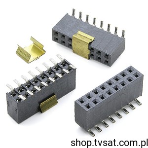 [3szt] SSW-108-22-F-D-VS Socket 2 x 8 Pin SMD SAMTEC