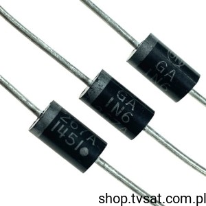 [20szt] 1N6267AG Transient Voltage 6.8V Axial Ipp=143A DO41 GSE