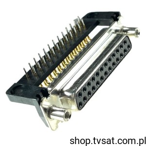 [2szt] L77DFB25S1AUN Conn D-SUB 25 Pos THT AMPHENOL