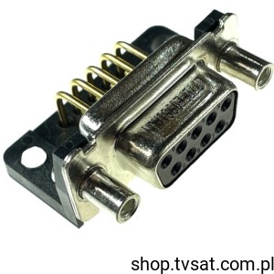 [2szt] L77DFE09S1AUN Conn D-SUB Right Angle PCB THT AMPHENOL