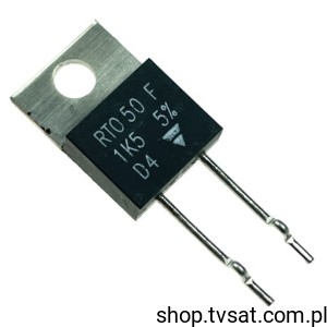 [2szt] RTO050F15000JT Resistor 1.5 kOhm 5% 50W TO220-2 VISHAYSFER