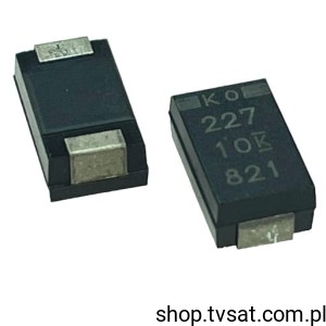 [40szt] T520D227M010ATE025 220uF 10V Tantalum Polymer SMD-D KEMET