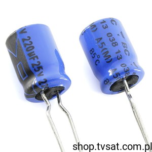[50pcs] MAL203836221E3 Electrolytic 220uF 25V RADIAL VISHAY
