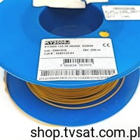 [50pcs] KY3005J Link Cable PVC 1x0.34mm2 Yellow WIRE CAE