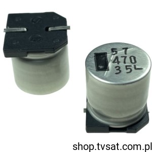 [50szt] 35CE470LX+D 470uF 35V 105'C 12.5x13.5 mm SMD-12.5X13.5 SUNELECTR 2000