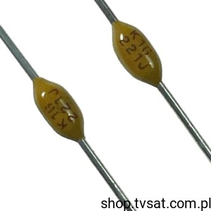 [300szt] C410C221J1G5TA 220pF100V 5% COG Cer Cap Axial AXIAL KEMET