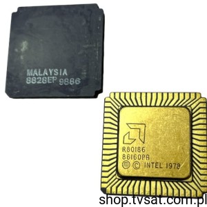 [1pc] R80186 SMD-LCC68-CG AMD USED