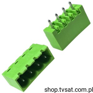 [8szt] 25.350.3453.0 Block Header 4 Pin THT WIELAND