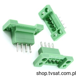 [3szt] DFK-MSTB2,5-4-G 0707125 Terminal Blocks 4 Way THT PHOENIX