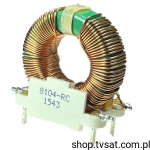 [4szt] 8104-RC Chokes Dual 10mH 1kHz 2.4A THT BOURNS