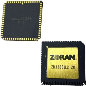 [1szt] ZR33881LC-20 Digital Filter Processor SMD-LCC68-CG ZORAN USED