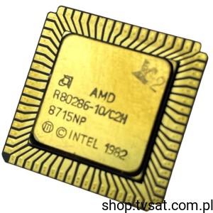 [1szt] R80286-10-C2H SMD-LCC68-CG AMD USED