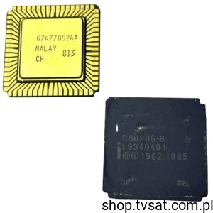 [1szt] R80286-8 SMD-LCC68-CG INTEL USED