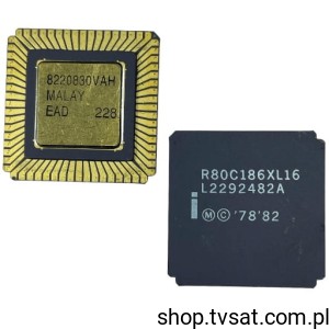 [1szt] R80C186XL16 CMOS 16-Bit UPC SMD-LCC68-CG INTEL BULK