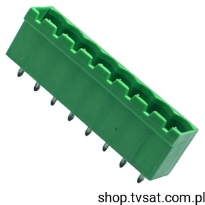[4szt] STLZ950-8G-5.08-V-GREEN Header  8 Pin R=5.08mm THT PTR-H