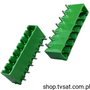 [20pcs] STLZ950-7G-5.08-H-GREEN Termin Block 7 Pin R=5.08mm THT PTR-H