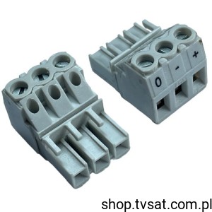 [4szt] L2452-03 Socket 6 Poles BLOCK LMI