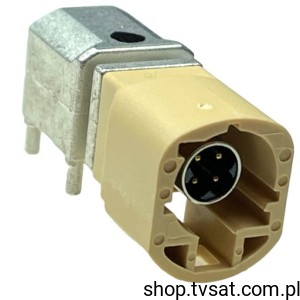 [2szt] D4S2UG-400A5-K Right Angle Plug Housing to PCB Curry K THT ROSENBERGE