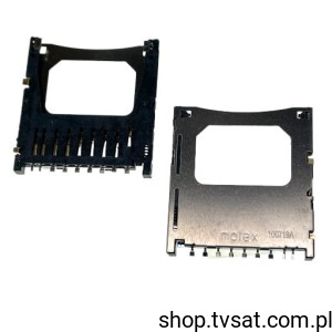 [4szt] 0676008001 Card Socket  Flat Edjector SMD MOLEX