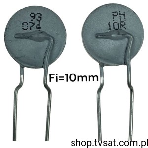 [50szt] PTCTL6NR100GTE Thermistor PTC 10 Ohm R=10 mm THT VISHAY