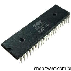 [1pc] 6502AD MOS 6502AD Commodore Amiga DIP40 MOS USED