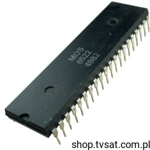 [1szt] 6522 MOS 6522 Interface Adapter DIP40 MOS USED