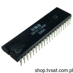 [1pc] 6510CBM MOS 6510CBM Commodore Amiga DIP40 MOS USED