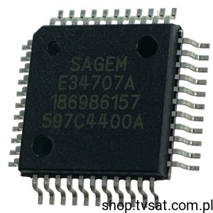 [40pcs] E34707A 186986157 Automotive System SMD-QFP44 ELSMOS
