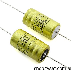 [3szt] 1500uF-40V-AXIAL A721584 Relesic 33, Axial 21x40 mm AXIAL SICSAFCO