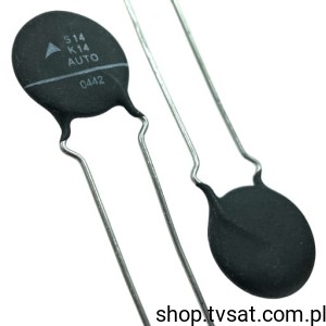 [50szt] B72214S1140K102 S14K14 Varistor 14V 14mm AUTO THT EPCOS