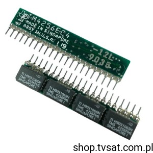 [4szt] TM4256EC4-12L DRAM Memory 256K x 4Bit SIL22 TI 