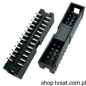 [40szt] BHR-20-VUA-SMT-PP-TR Socket 2x10P. 33x9x10.5mm SMD ADAMTECH