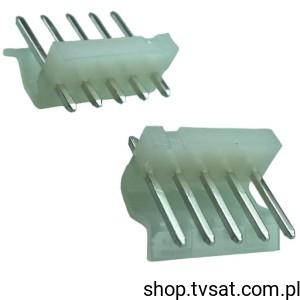 [50szt] 09652058 Header 5 Pins  3.96mm Pitch SIL5 MOLEX