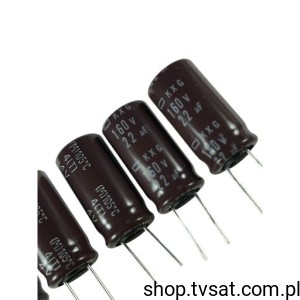 [40szt] EKXG161ETD220MJ20S Electrolytic 22UF 160V RADIAL NIPPONCHEM