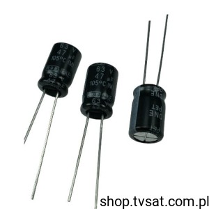 [40pcs] EKE00PB47J00K 47uF 63V R=5mm RADIAL VISHAY