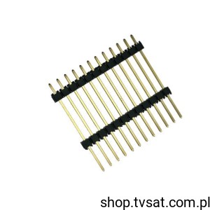 [4szt] DW-12-20-G-S-715 Connector 12 Pin Gold Pl H=26mm THT SAMTEC