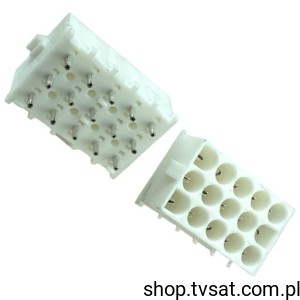 [4szt] 350714-1 Power Connector 3x5 Pins THT TE-CONN