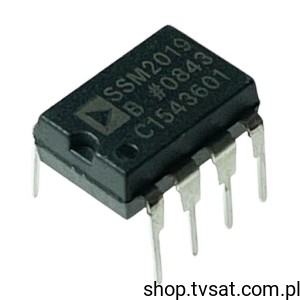 [3szt] SSM2019BNZ Audio Amp Microphone Class-AB DIP8 AD 