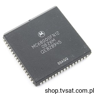 [2pcs] MC68000FN12 16-32Bit Microprocessor SMD-PLCC68 MOTOROLA