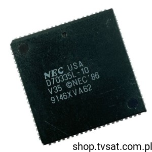 [1pc] UPD70335L-10 MCU 16-32 Bit PLCC84 SMD-PLCC84 NEC